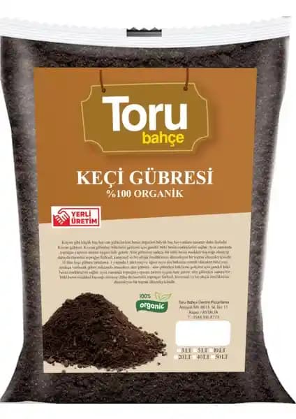 Toru Bahçe Keçi Gübresi 5 lt: Doğal ve Organik Gübre ile Verimli Tarım Çözümü