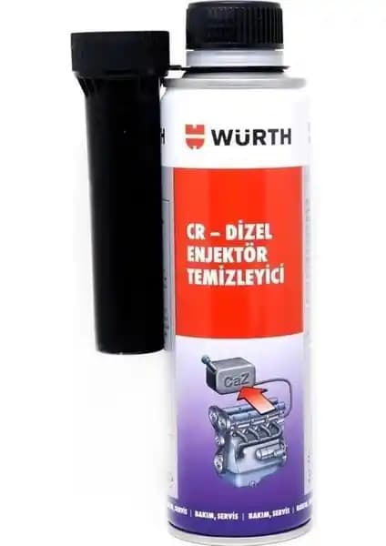 Würth 300 ml Cr Dizel Enjektör Temizleyici ile Motor Performansını Artırın ve Koruyun