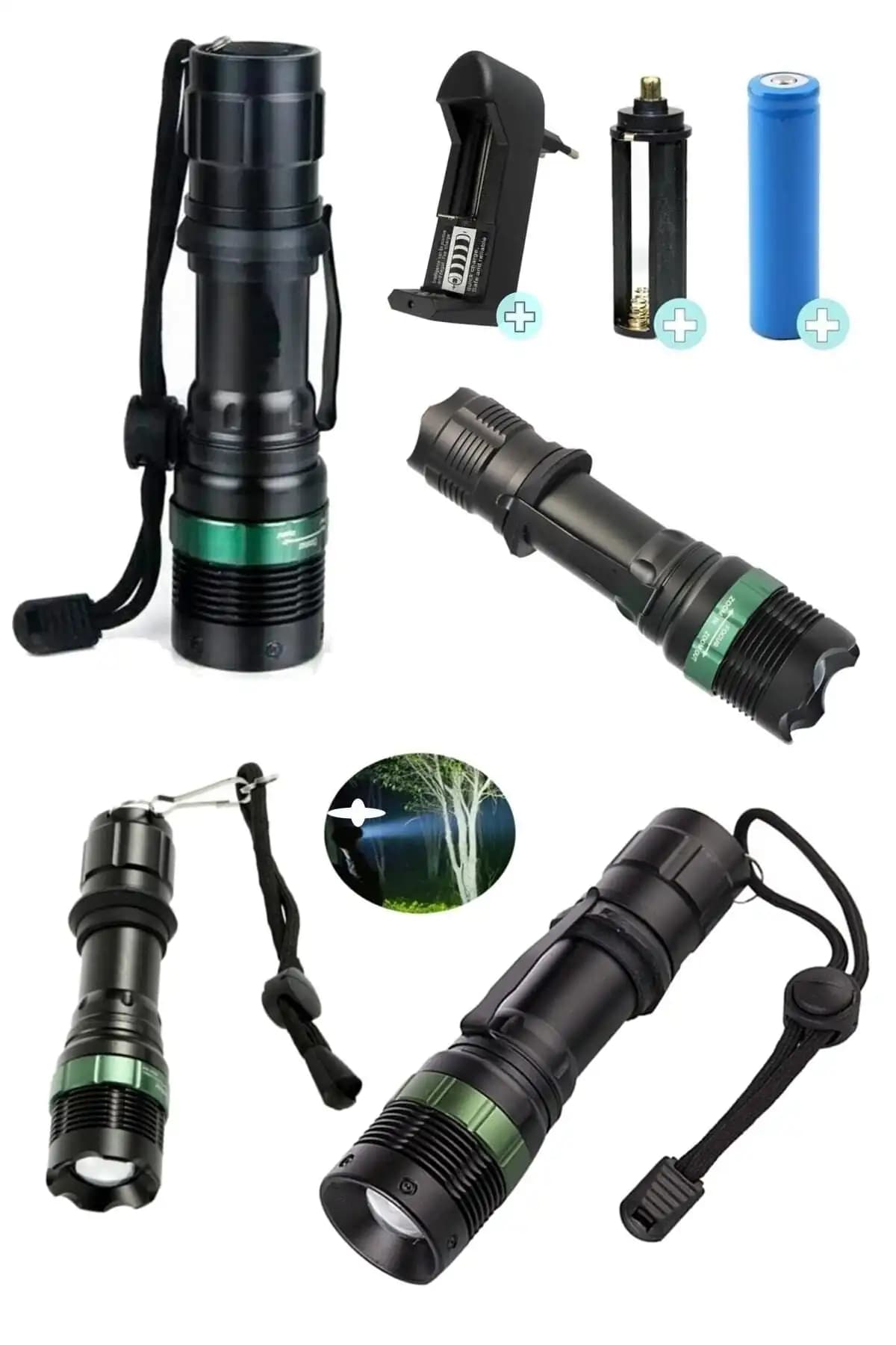 Ardinyo Ultra Güçlü 2500 Lumen ve Yopigo Y-815 Karşılaştırması: En İyi Kamp ve Acil Durum El Fenerleri 2