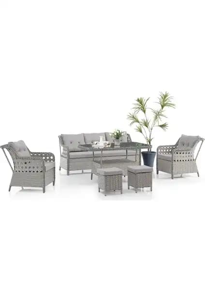 EVDEMO Deniz Rattan Puflu ve Tu Tienda PETRA Rattan Bahçe Mobilyası Karşılaştırması 1