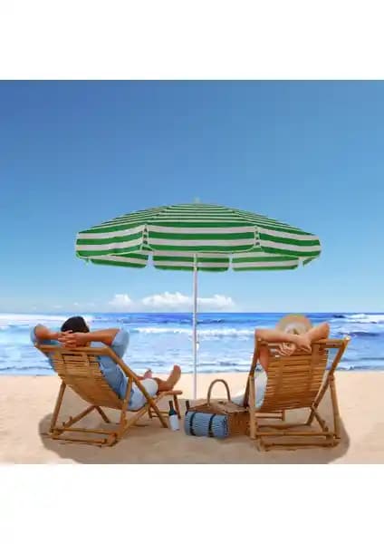 Exent Eğilebilen ve Ods Çizgili Plaj Şemsiyesi Karşılaştırması