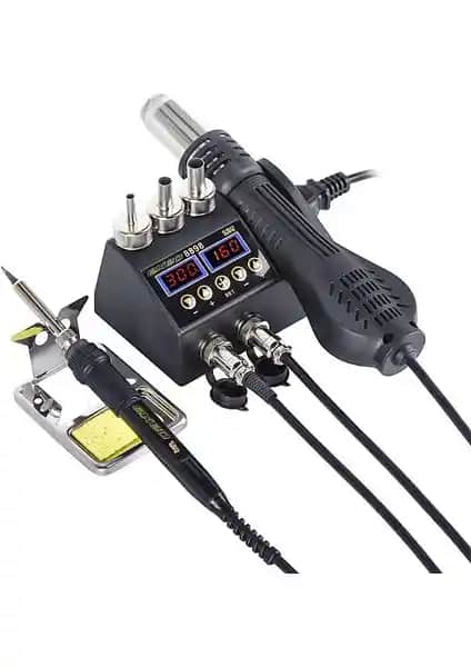 Exeo Havya ve Wellhise WH-882D Sıcak Hava Üflemeli Lehimeleme İstasyonları Karşılaştırması