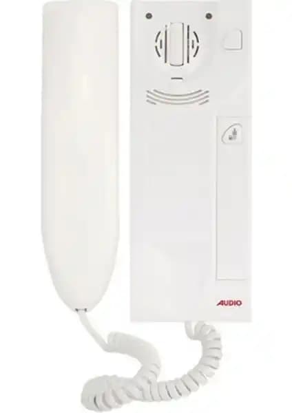 AUDIO 001072 Et 300 Telefon Kapıcılı Beyaz Bina İletişim Sistemi Özellikleri ve Avantajları