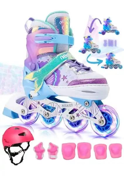 Çocuklar İçin En İyi Işıklı Patenler: Deniz Kızı ve Unicorn Modellerinin Karşılaştırması