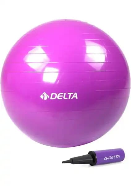 Delta 55 cm Mor Deluxe ve HB 65 cm Patlamaz Pilates Topu Karşılaştırması ve Kullanım İpuçları 1