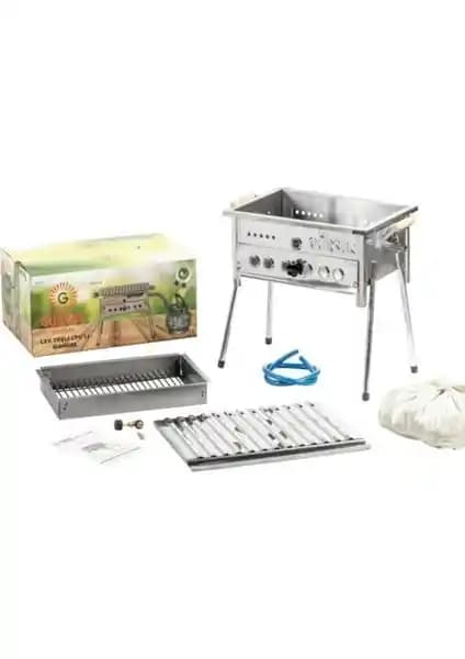 Gürsaç Gürsac Tüplü Lav Taşlı Mangal Seti ile Pratik ve Sağlıklı Mangal Deneyimi