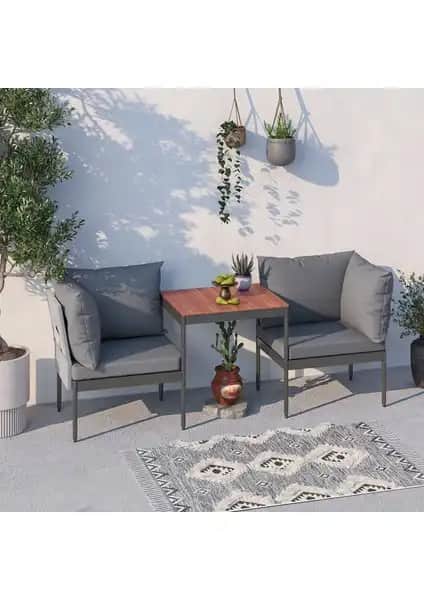 2025'te Balkon ve Bahçenizde Konforu Artıracak Limni Home Mini Multilounge