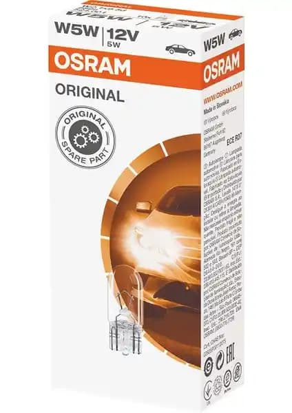 Osram Dipsiz Ampul 12V T10 W5W: Ekonomik ve Yüksek Performanslı Araç Aydınlatması