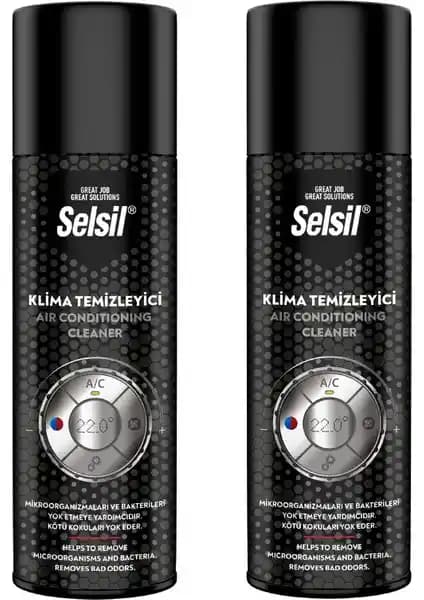 Selsil 2li Klima Temizleyici Sprey ile Ferah ve Pratik Hava Temizliği Çözümü