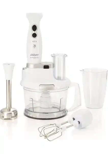 Arzum AR1004 Soprano Max ve Arçelik Rhb 3410 El Blender Setleri Karşılaştırması