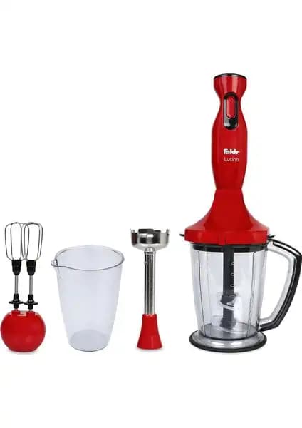 Fakir Lucina ve Mr Chef Quadro Kırmızı Blender Setleri Karşılaştırması 1
