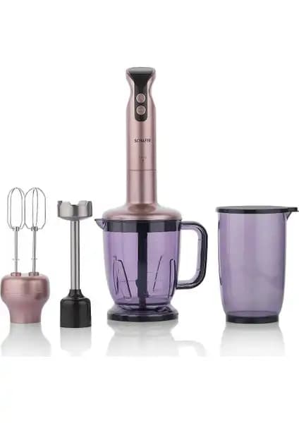 Fakir Mr Cheff Quadro ve Schafer Meister 11 Parça Mega Blender Setleri Karşılaştırması 2