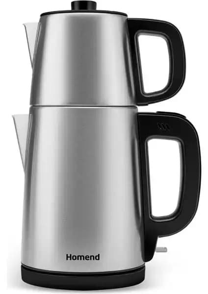Homend Royaltea 1728H ve Korkmaz Demkolik InoxSiyah Elektrikli Çaydanlık Karşılaştırması 1