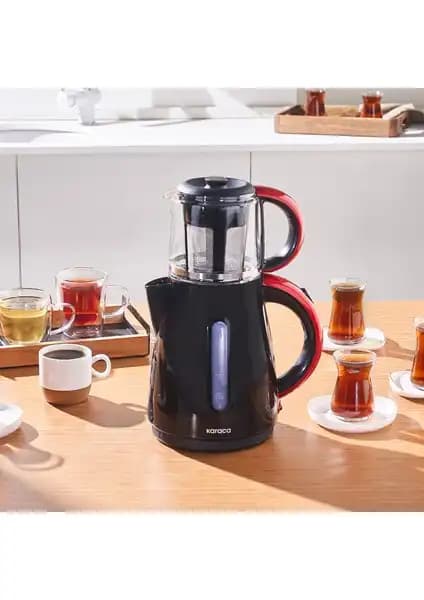 Karaca Çay Makinesi Kettle 1501 ve Glass Tea XL 2 En İyi Özellikler ve Karşılaştırma 1