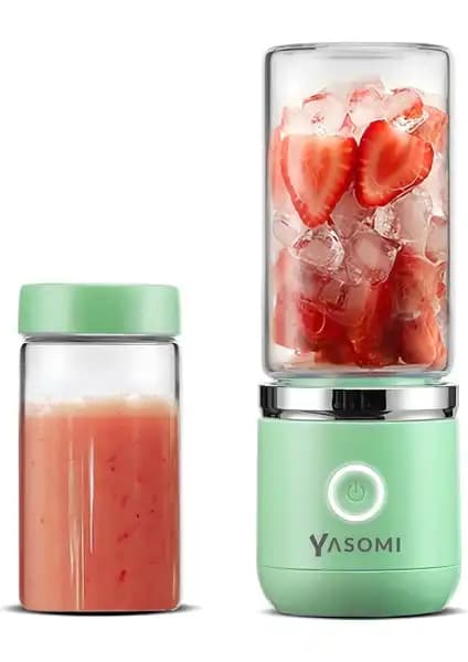 Yasomi Kablosuz Cam Blender ile Yui M19 500W Kişisel Smoothie Blender Karşılaştırması 1