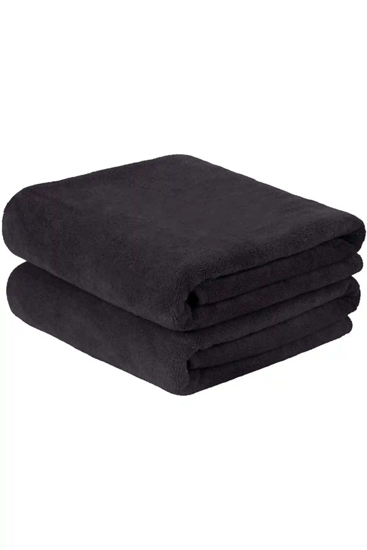 AYHANHOME Siyah 2'li Spor Havlusu: Pratik ve Şık Günlük Spor Ekipmanı