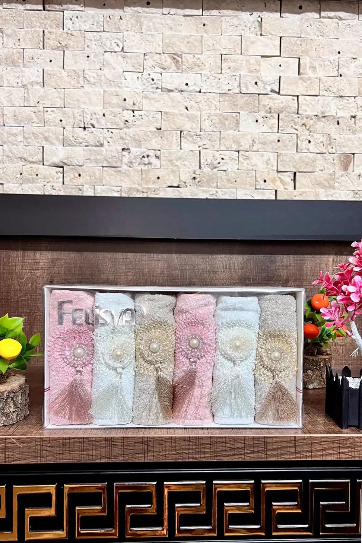 Felisya Home 6'lı 30x50 cm Mutfak Havlusu Seti Şık ve Dayanıklı Tasarım Özellikleri