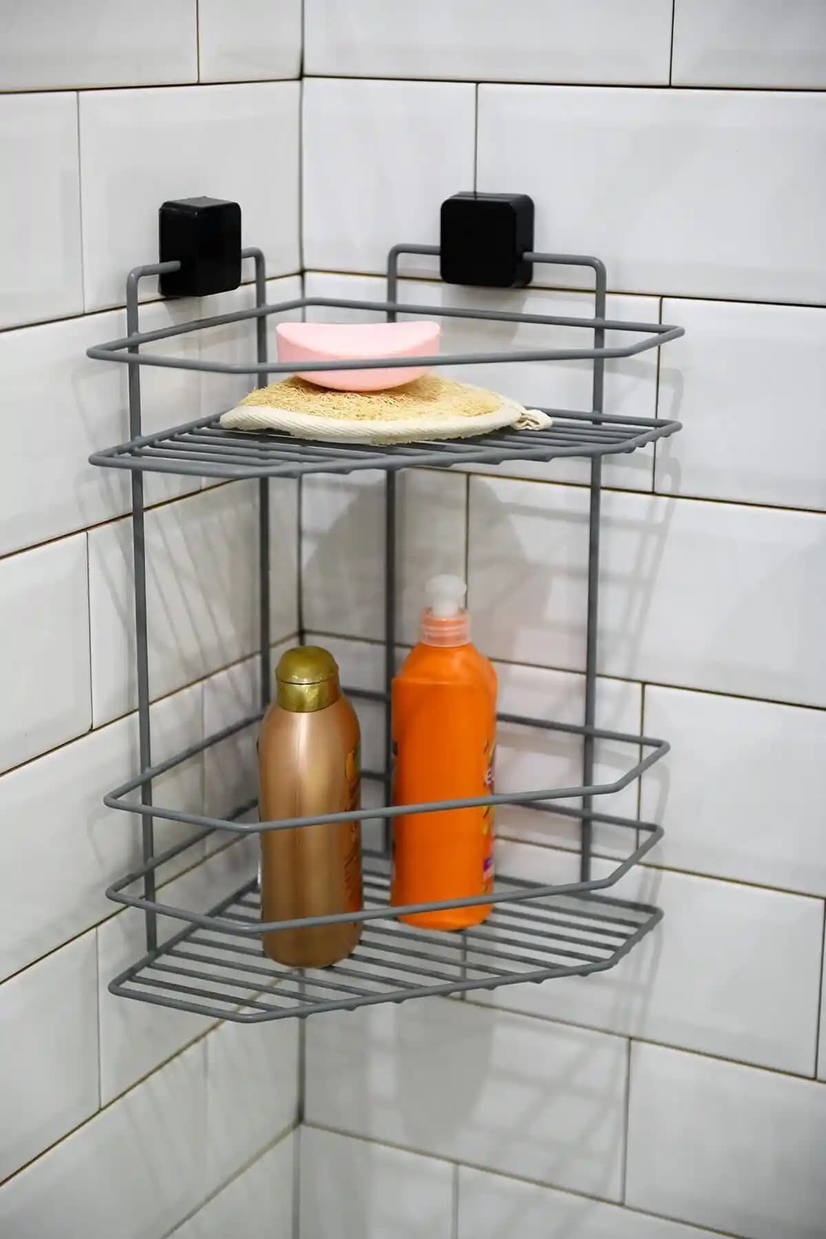 Hagen Ömür Boyu Paslanmaz Yapışkanlı Banyo Köşeliği: Dayanıklı ve Estetik Çözüm