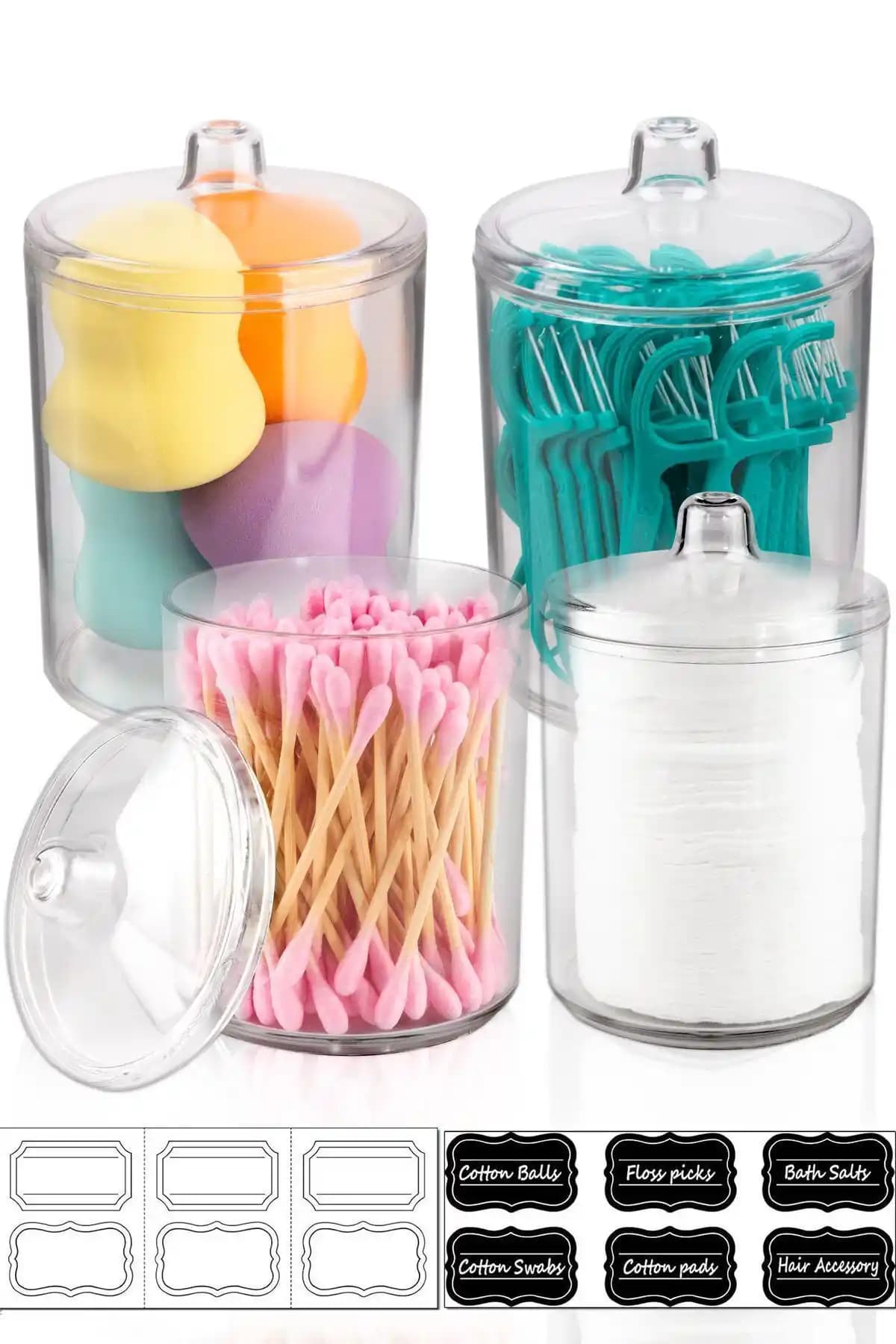 MİLANO HOME Pamukluk ve Organizer Seti: Modern ve Şık Düzenleme Çözümü