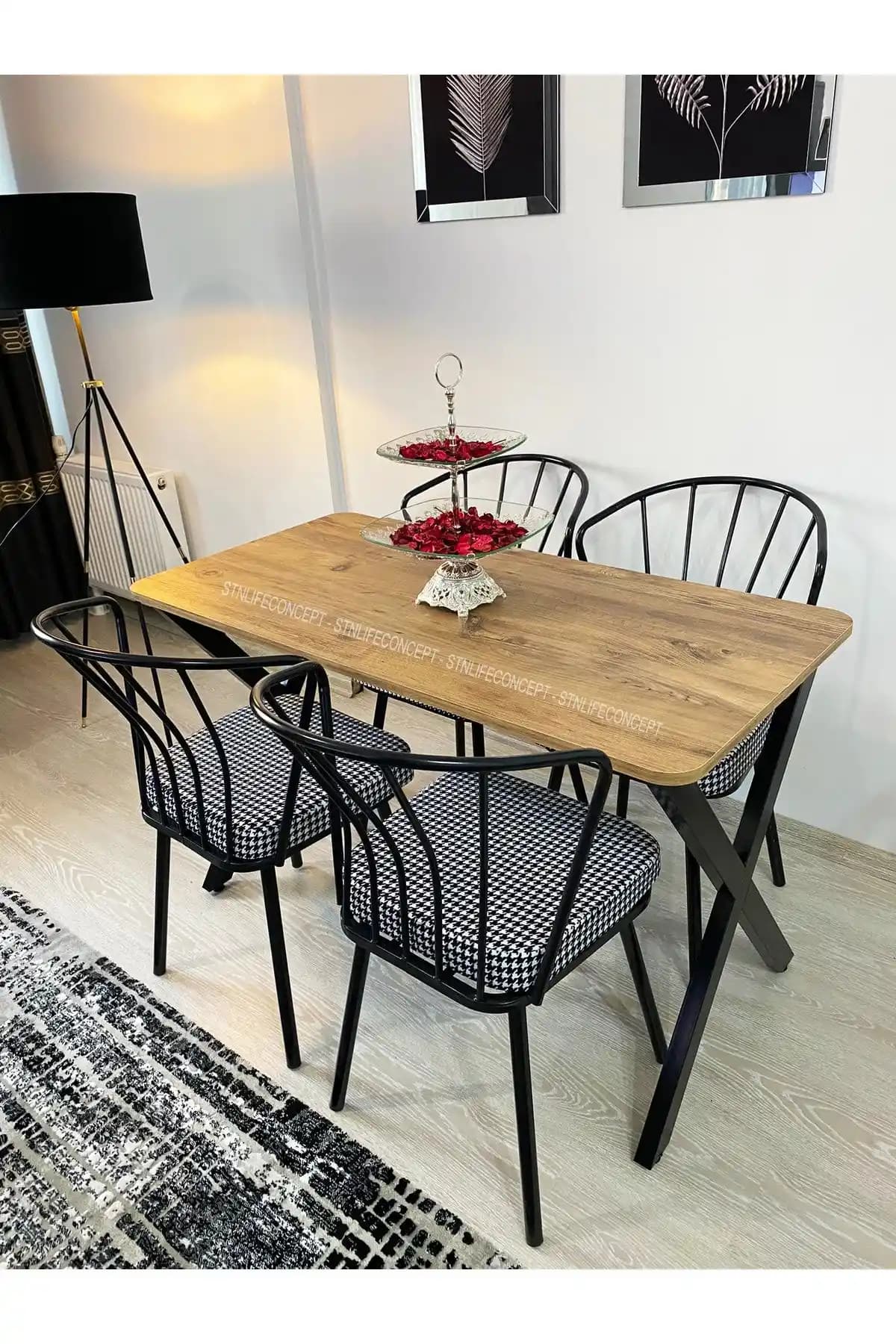 STNLifeConcept Modern Mutfak Masa Takımı ve Sandalye Seti Analizi ve Özellikleri