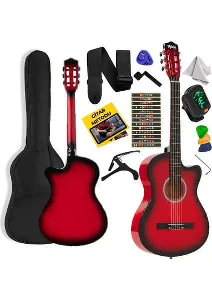 Barcelona LC 3900 NL ve Midex CG-395RD Klasik Gitar Karşılaştırması 2