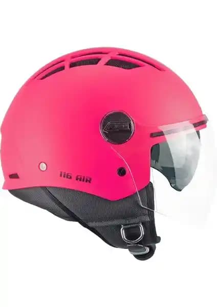 CGM 116A Pembe Açık Kask: Güvenlik ve Konfor Sunan Modern Motosiklet Kaskı