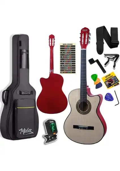 Lea Klasik Gitar Seti ve Midex CG390NT-XBAG Karşılaştırması ve Hangi Gitar Daha Uygun 2