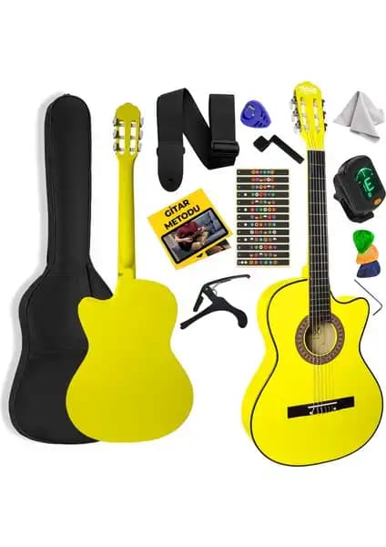 Midex CG-395YLW ve Valencia VC104TCBK Gitar Modellerinin Detaylı Karşılaştırması 1