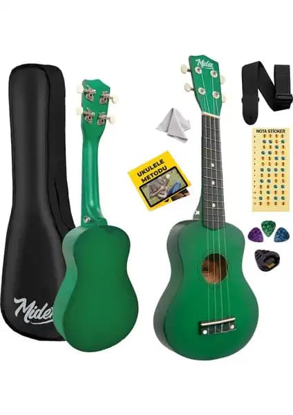 Midex UKX-901GR ve UKX-500BL: Soprano Ukulele Modelleri Karşılaştırması ve Özellikleri 1