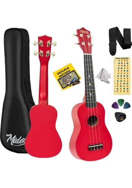 Midex UKX-901RD ve UKX-500BL Ukulele Modellerinin Karşılaştırması 1