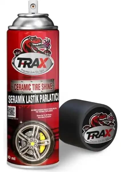 Trax Seramik Lastik Parlatıcı Aerosol: Dayanıklı ve Parlak Lastik Bakım Çözümü