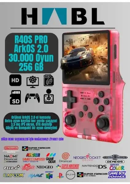 Retro Oyun Konsolu Karşılaştırması: R36s ve HABL R40S Pro'nun Özellikleri ve Farkları 2